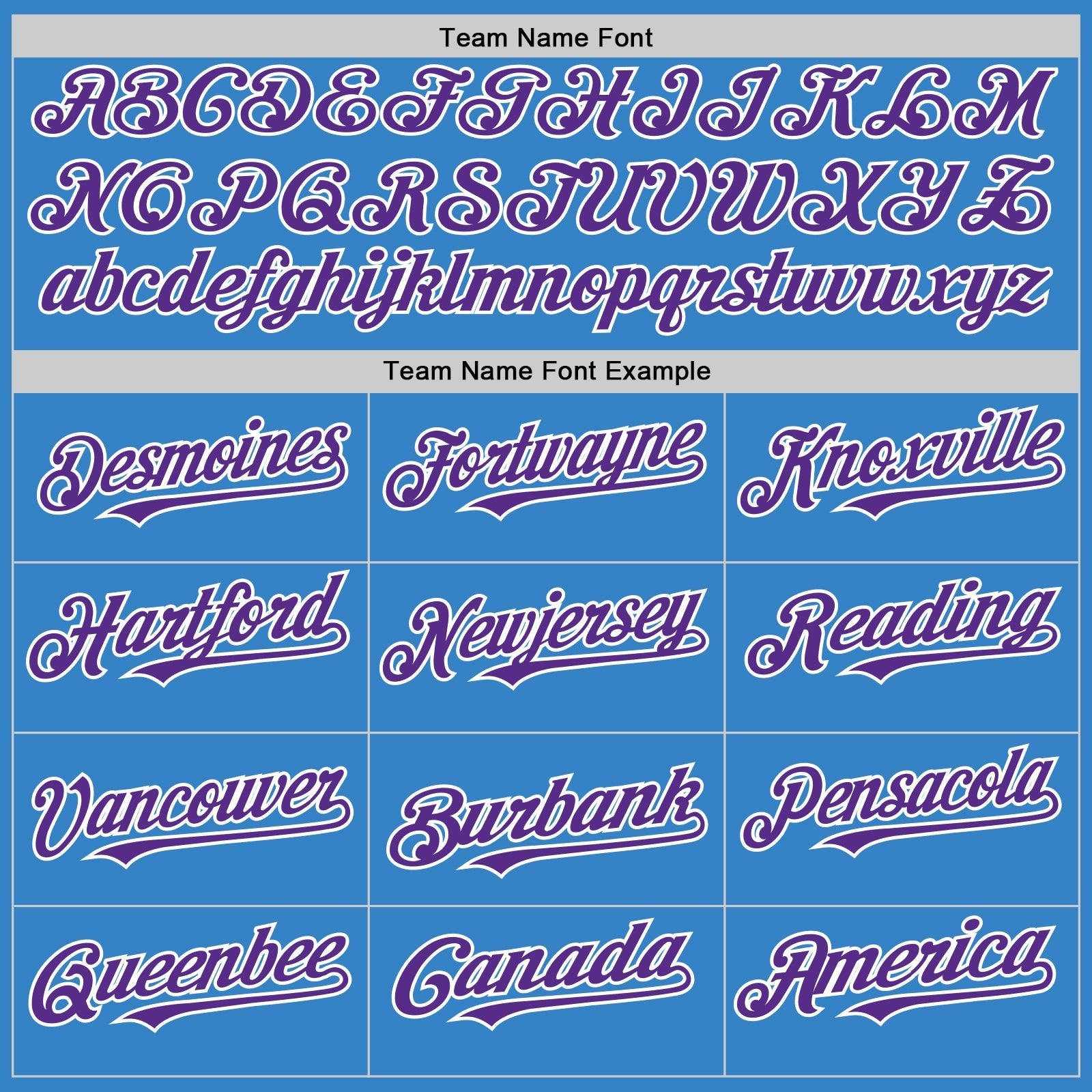 Custom Powder Blue Purple-White Authentic Sleeveless Baseball Jersey baseball jersey product view 3