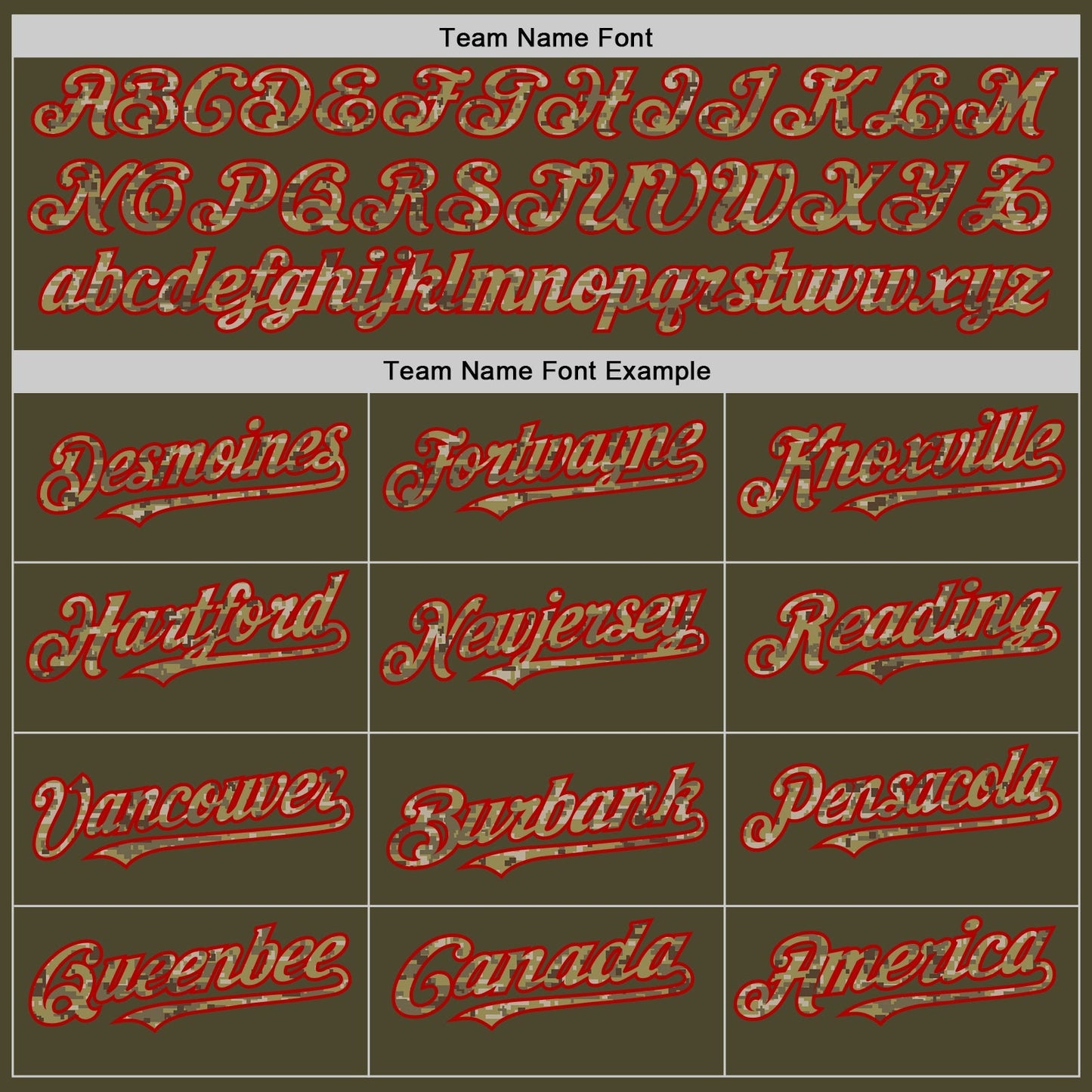 Custom Olive Camo-Red Authentic Sleeveless Salute To Service Baseball Jersey baseball jersey product view 3