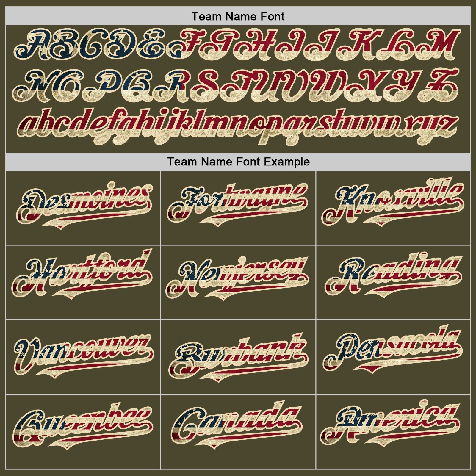 Custom Olive Vintage USA Flag-Cream Authentic Sleeveless Salute To Service Baseball Jersey baseball jersey product view 3