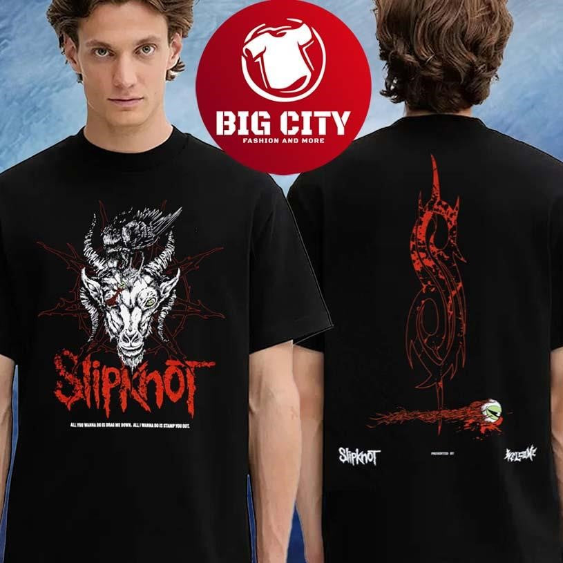 Slipknot X Welcome Skateboards Spit It Out Two Sided Shirt Unisex T-shirt, Sweatshirt, Hoodie, Long Sleeve Tee - T-Shirt, Sweatshirt, Hoodie
