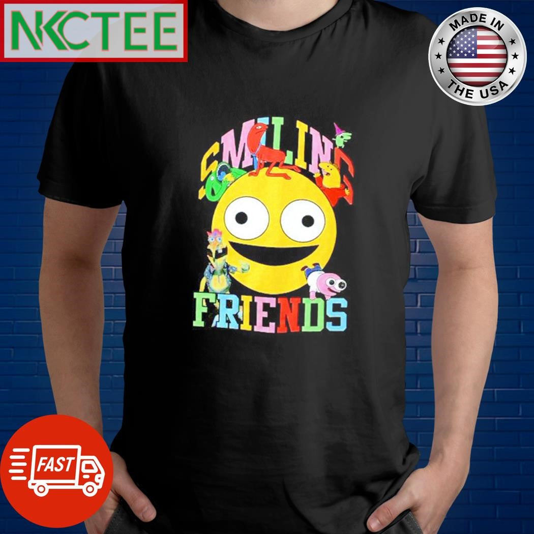 Smiling Friends smile icon cartoon shirt Unisex T-shirt, Sweatshirt, Hoodie, Long Sleeve Tee - T-Shirt, Sweatshirt, Hoodie