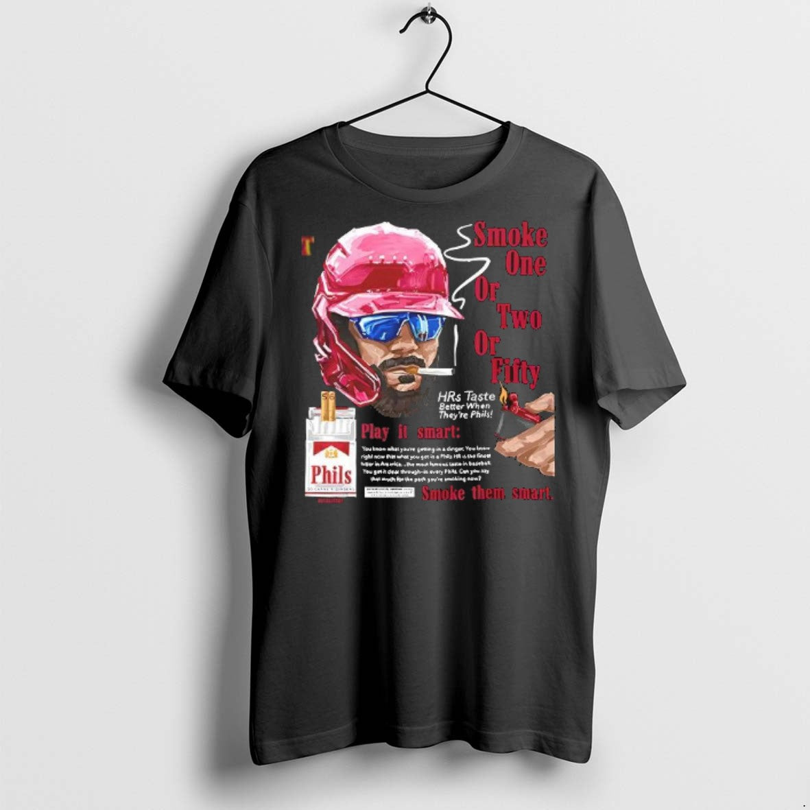 Smoke One Or Two Or Fifty Play It Smart Smoke Them Smart T Shirts Unisex T-shirt, Sweatshirt, Hoodie, Long Sleeve Tee - T-Shirt, Sweatshirt, Hoodie