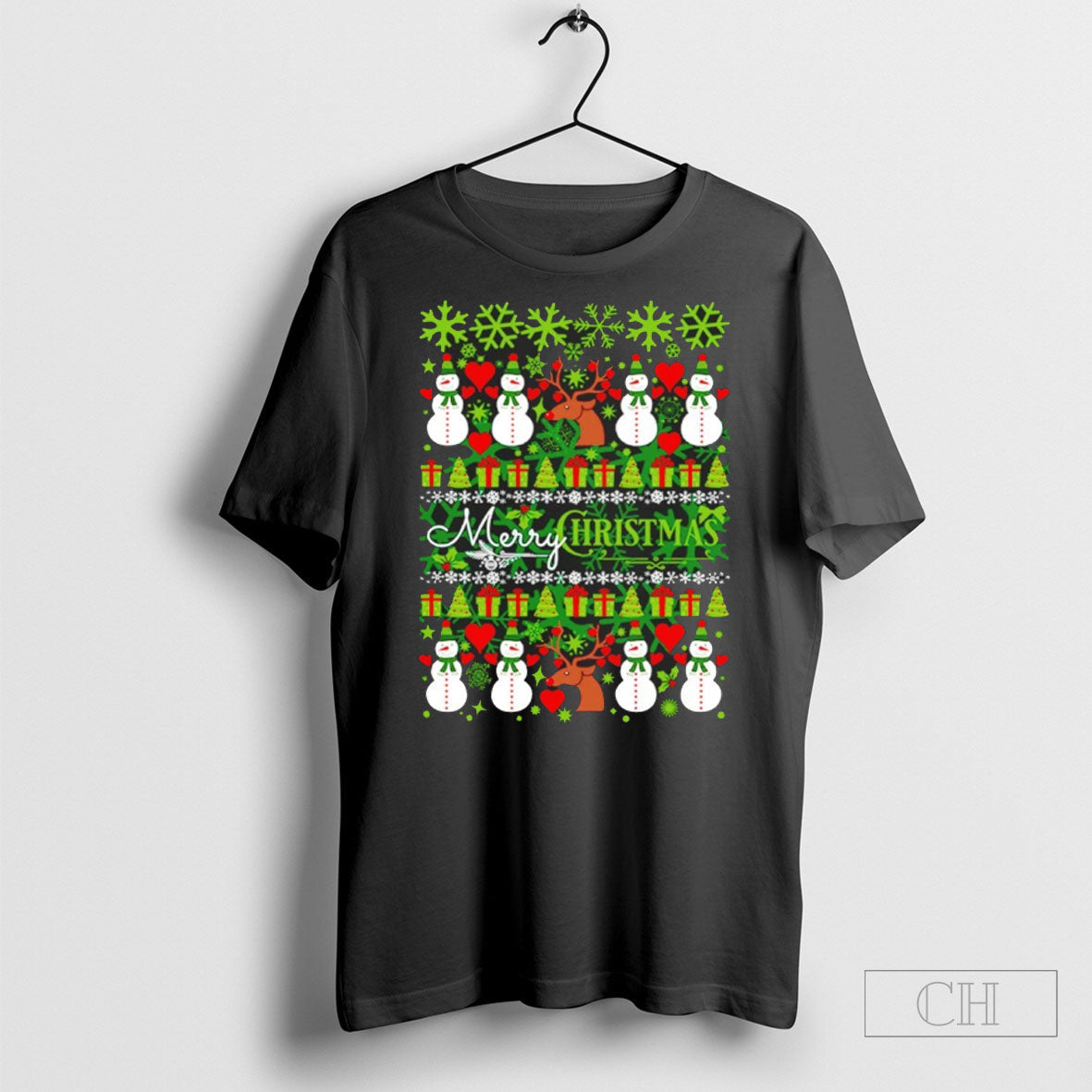 Snowman Merry Christmas Ugly Sweat Shirt Tee Unisex T-shirt, Sweatshirt, Hoodie, Long Sleeve Tee - T-Shirt, Sweatshirt, Hoodie