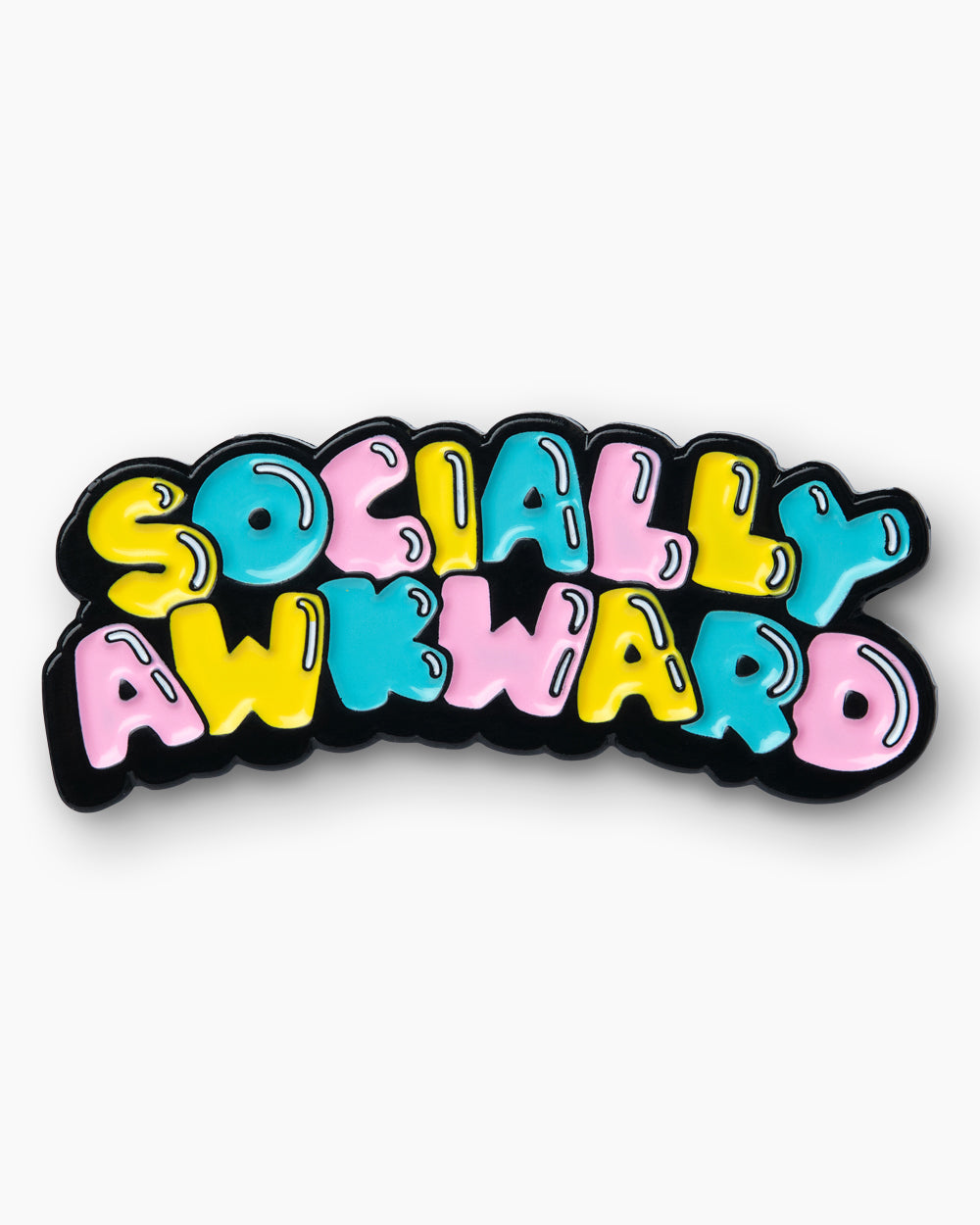 Socially Awkward Enamel Pin Unisex T-shirt, Sweatshirt, Hoodie, Long Sleeve Tee - T-Shirt, Sweatshirt, Hoodie
