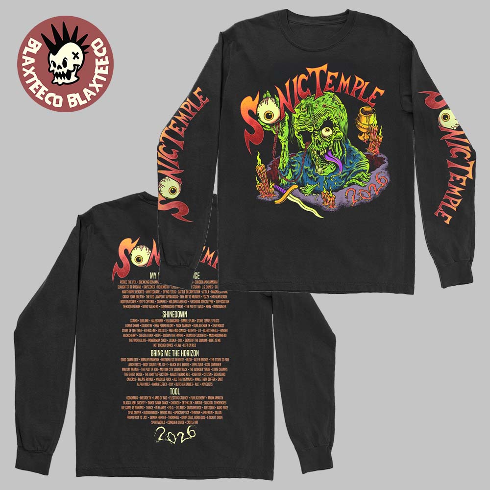 Sonic Temple 2026 Festival Merch In Columbus Ohio At Art And Music Festival On May 14 -17 2026 Sonic Avenger Long Sleeve - T-Shirt, Sweatshirt, Hoodie