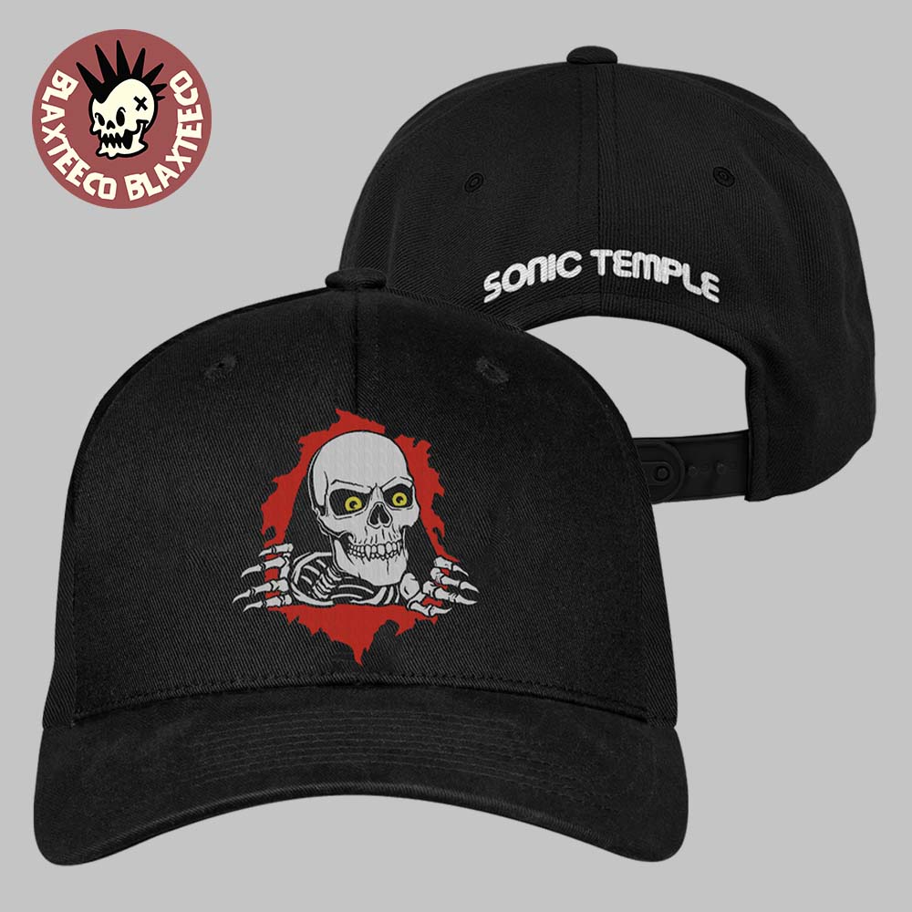 Sonic Temple 2026 Festival Merch In Columbus Ohio At Art And Music Festival On May 14 -17 2026 The Ripper Hat - T-Shirt, Sweatshirt, Hoodie