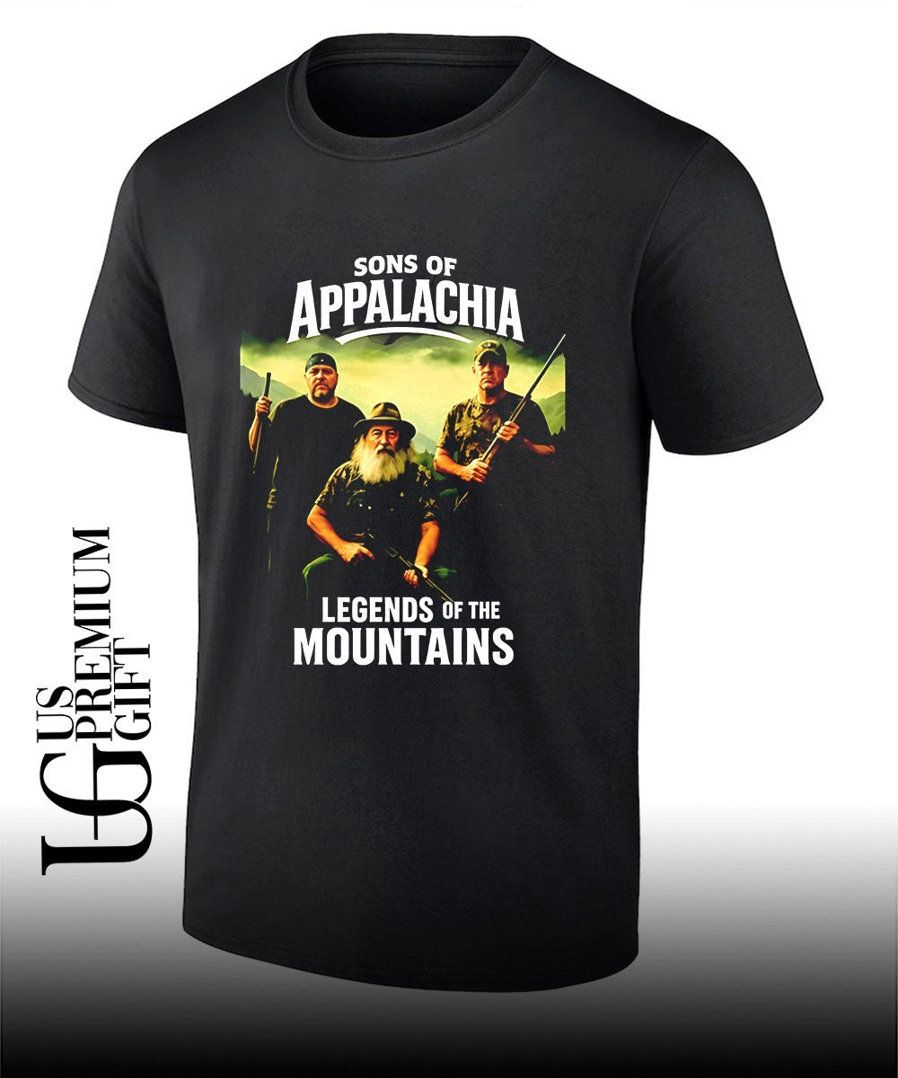 Sons Of Appalachia Legends Of The Mountains graphic shirt Unisex T-shirt, Sweatshirt, Hoodie, Long Sleeve Tee - T-Shirt, Sweatshirt, Hoodie