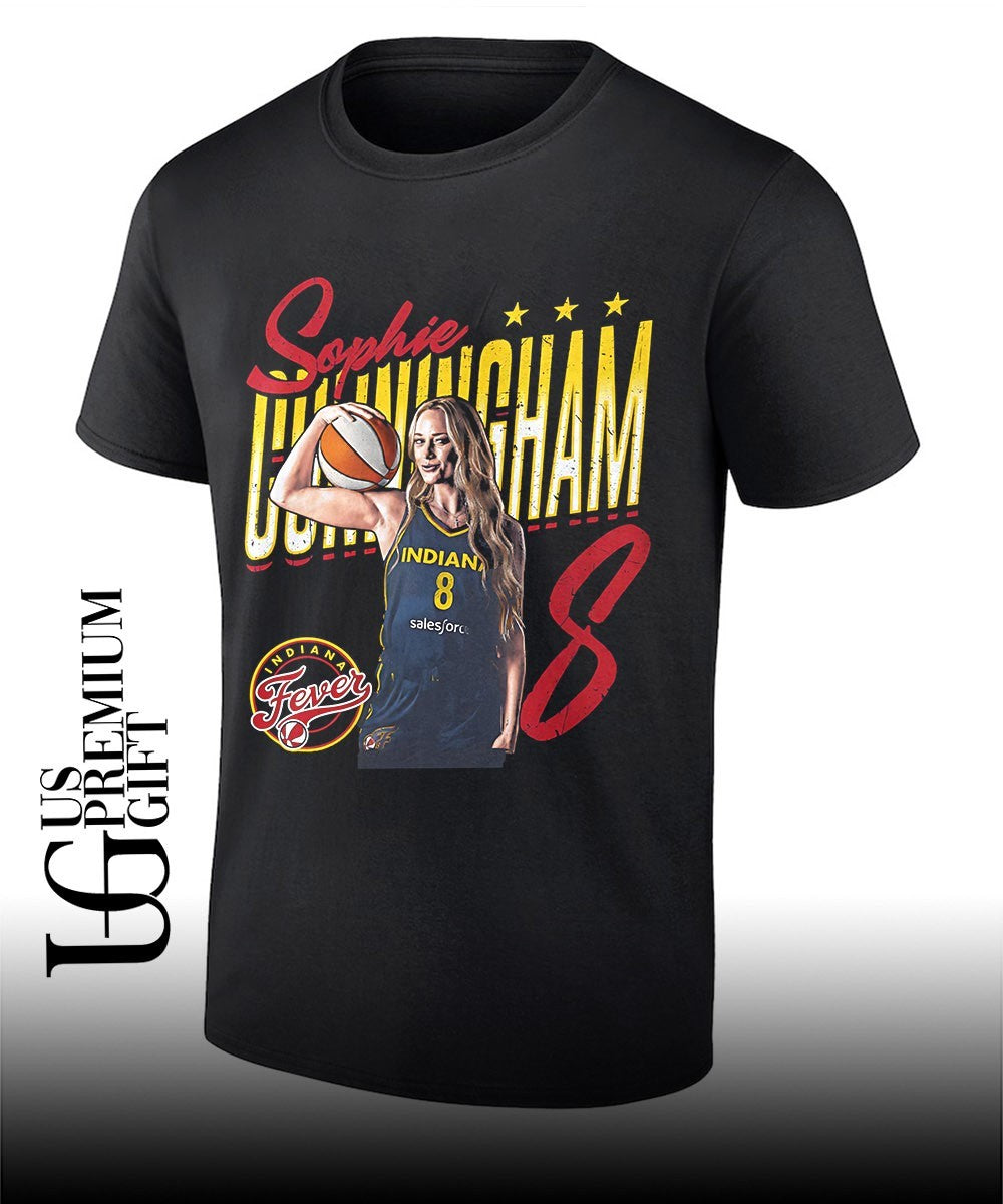 Sophie Cunningham player Indiana Fever basketball 2026 graphic shirt Unisex T-shirt, Sweatshirt, Hoodie, Long Sleeve Tee - T-Shirt, Sweatshirt, Hoodie