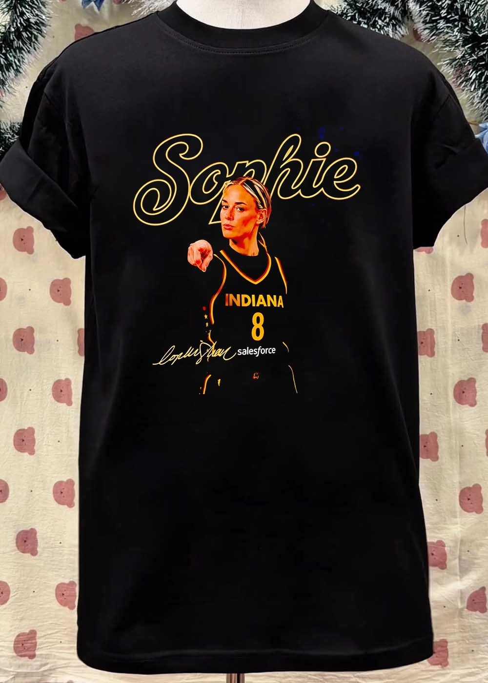 Sophie Signature Indiana Basketball Jersey Shirt basketball jersey product view 5