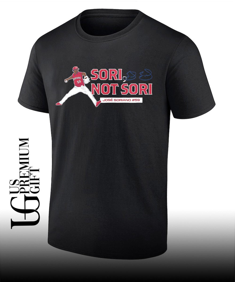 Sori Not Sori Jose Soriano player Los Angeles Angels baseball signature shirt Unisex T-shirt, Sweatshirt, Hoodie, Long Sleeve Tee - T-Shirt, Sweatshirt, Hoodie