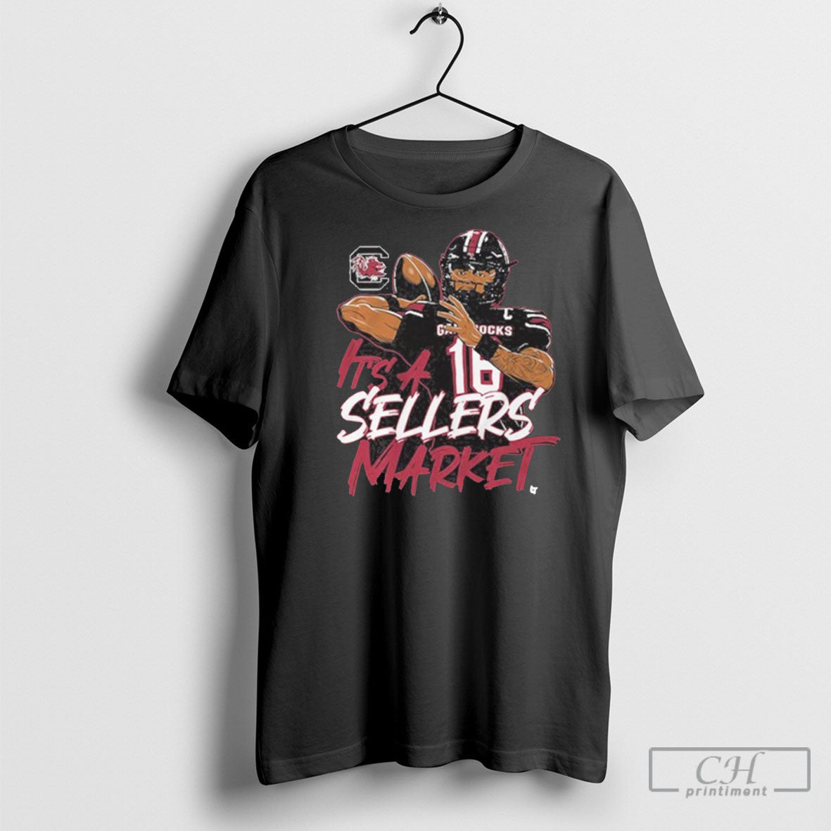 South Carolina Football Its A Lanorris Sellers Market T Shirt Unisex T-shirt, Sweatshirt, Hoodie, Long Sleeve Tee - T-Shirt, Sweatshirt, Hoodie