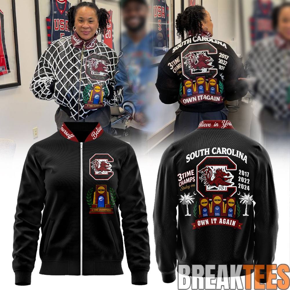 South Carolina Gamecocks Dawn Staley My favorite coach isa woman Black Bomber Jacket Unisex T-shirt, Sweatshirt, Hoodie, Long Sleeve Tee - T-Shirt, Sweatshirt, Hoodie