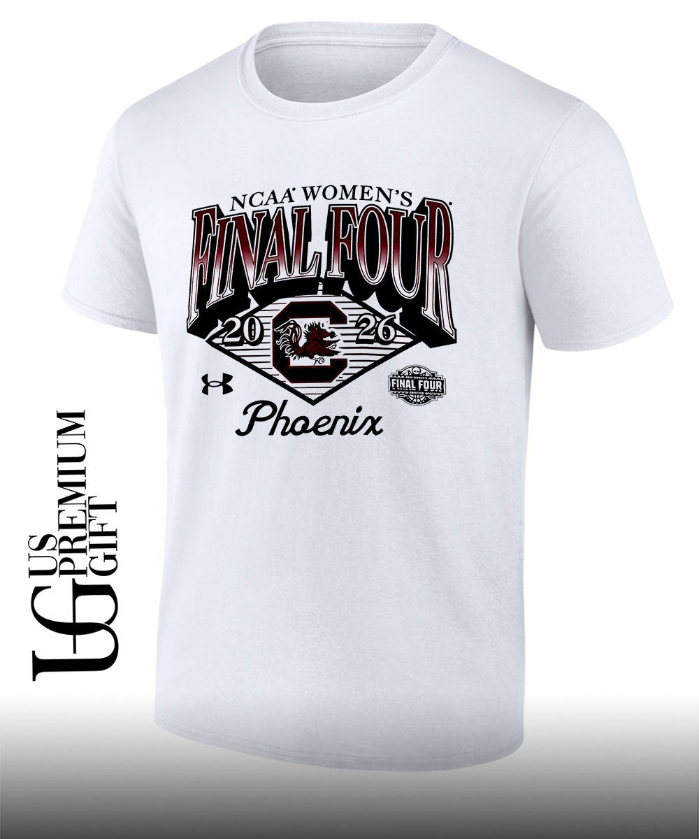 South Carolina Gamecocks NCAA Womens 2026 Basketball March Madness Final Four shirt Unisex T-shirt, Sweatshirt, Hoodie, Long Sleeve Tee - T-Shirt, Sweatshirt, Hoodie