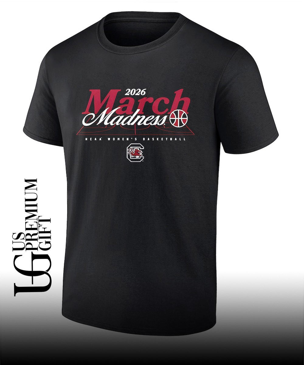 South Carolina Gamecocks NCAA Womens March Madness 2026 shirt Unisex T-shirt, Sweatshirt, Hoodie, Long Sleeve Tee - T-Shirt, Sweatshirt, Hoodie