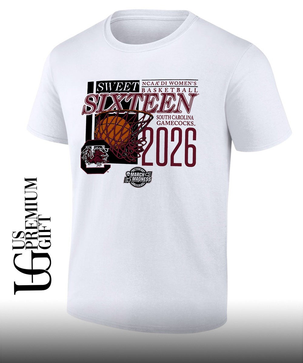South Carolina Gamecocks Sweet Sixteen NCAA 2026 Division 1 Womens basketball March Madness shirt - T-Shirt, Sweatshirt, Hoodie
