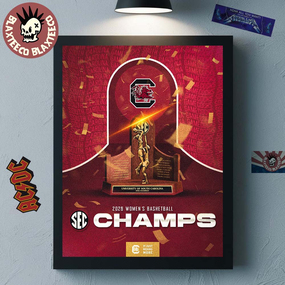 South Carolina Gamecocks Womens Basketball 2026 SEC Regular Season Champions Another One It Just Means More Decor Poster Canvas - T-Shirt, Sweatshirt, Hoodie