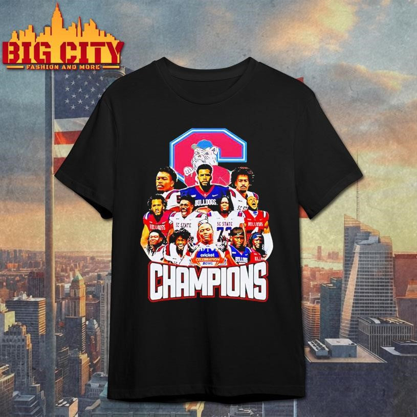South Carolina State Bulldogs Cricket Celebration Bowl Champions Shirt Unisex T-shirt, Sweatshirt, Hoodie, Long Sleeve Tee - T-Shirt, Sweatshirt, Hoodie