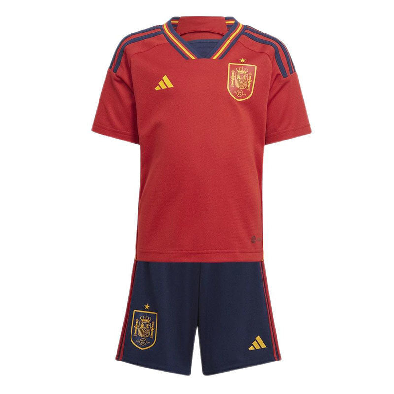 Spain Kids Home Soccer Kit Soccer Jersey sports jersey product view 1