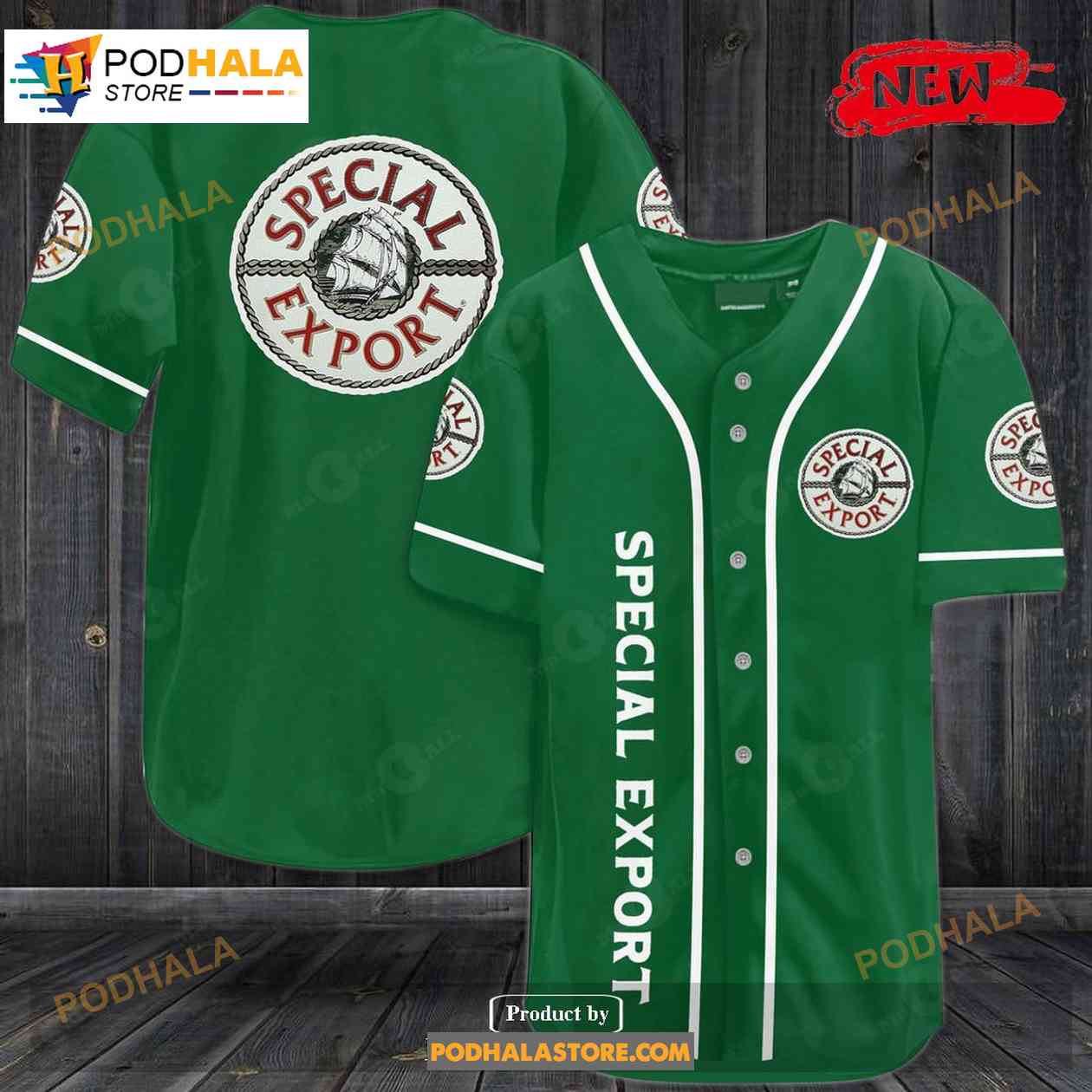 Special Export All Over Print Unisex Baseball Jersey baseball jersey product view 1