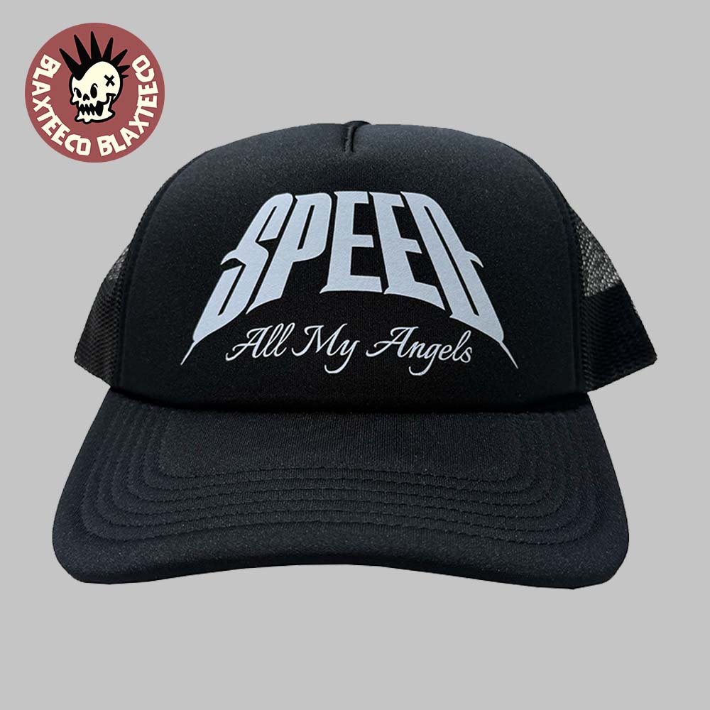 Speed Australia Merch All My Angels Trucker Hat Unisex T-shirt, Sweatshirt, Hoodie, Long Sleeve Tee - T-Shirt, Sweatshirt, Hoodie