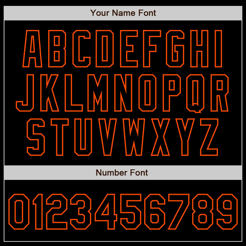 Custom Black Steel Gray Splash Ink Orange Authentic Baseball Jersey baseball jersey product view 5