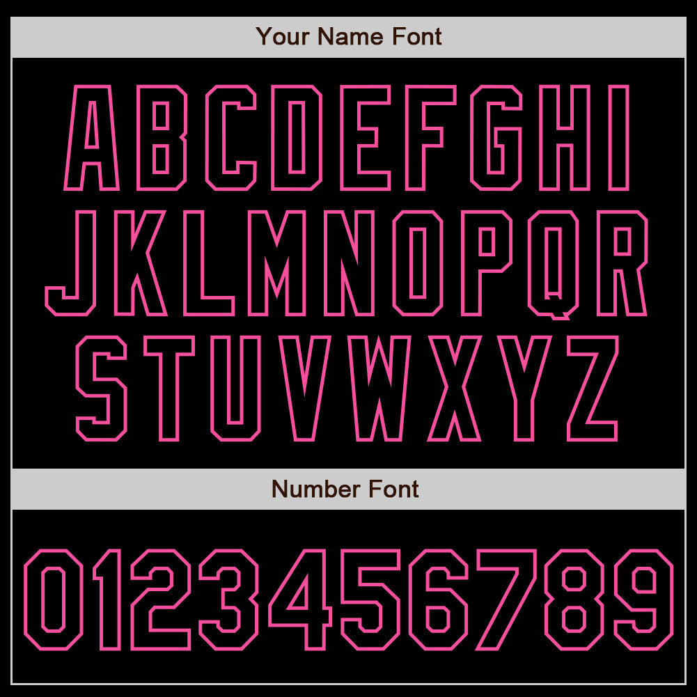 Custom Black Steel Gray Splash Ink Pink Authentic Baseball Jersey baseball jersey product view 5