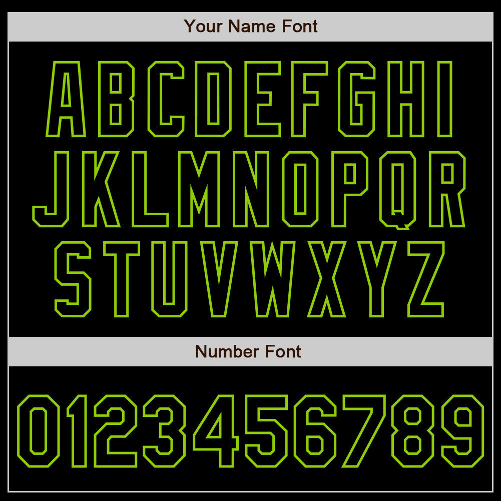 Custom Black Steel Gray Splash Ink Neon Green Authentic Baseball Jersey baseball jersey product view 5