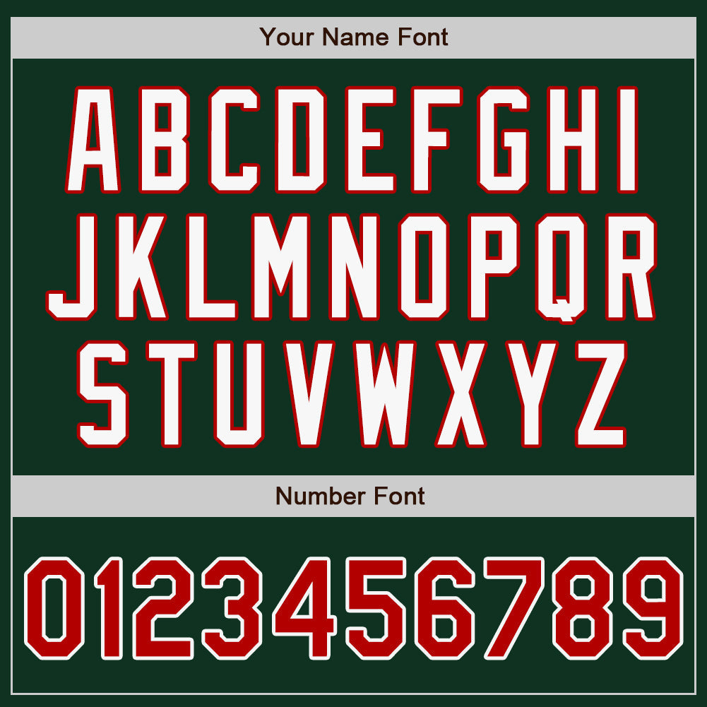 Custom Green Red-Yellow Authentic Split Fashion Baseball Jersey baseball jersey product view 5
