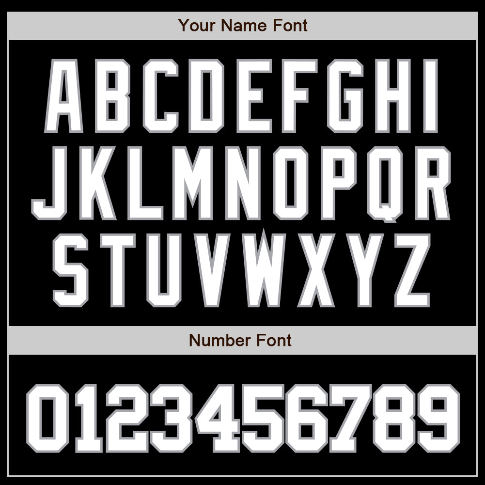 Custom Black White-Royal Authentic Split Fashion Baseball Jersey baseball jersey product view 4