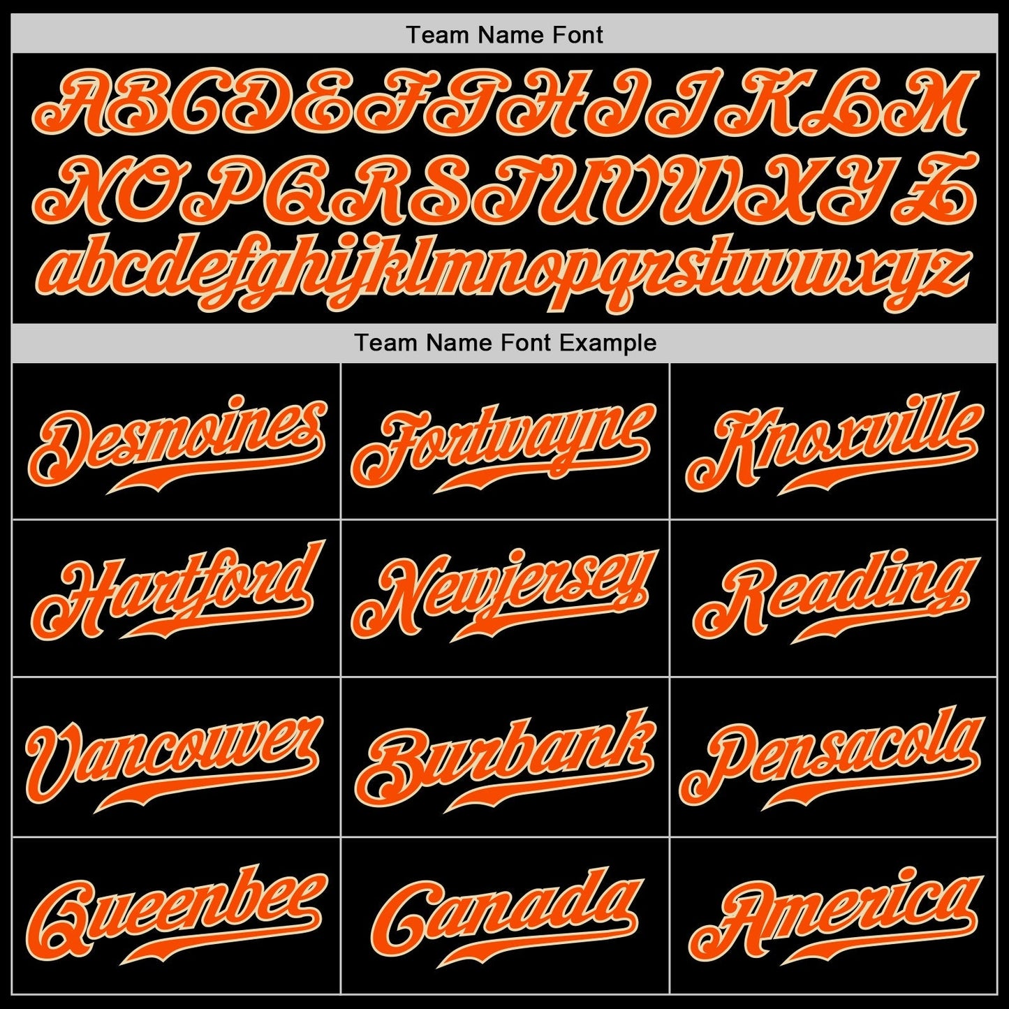 Custom Black Orange Olive-Cream Authentic Split Fashion Baseball Jersey baseball jersey product view 5