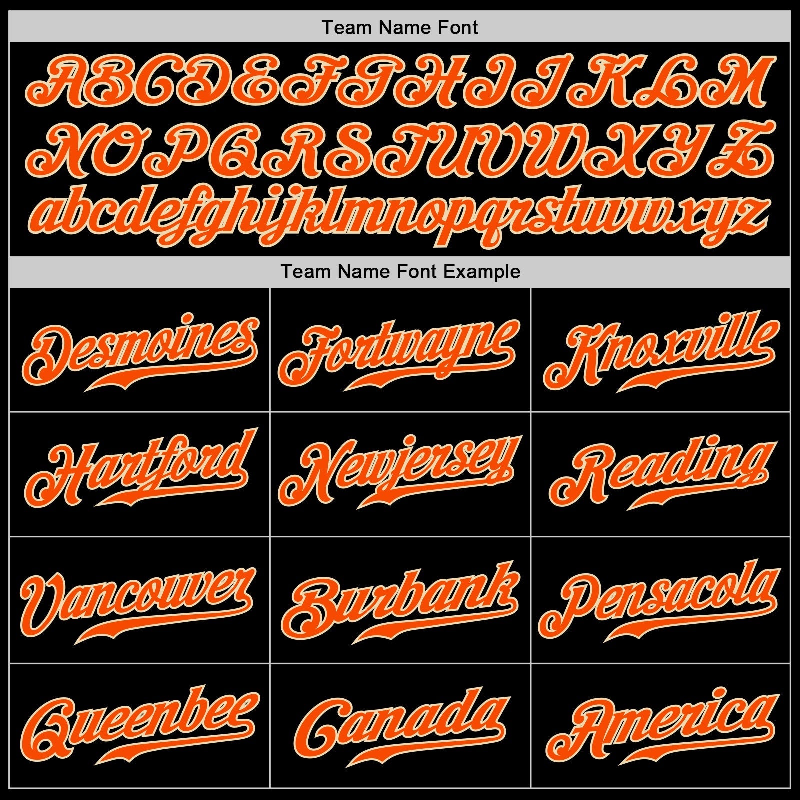 Custom Black Orange Olive-Cream Authentic Split Fashion Baseball Jersey baseball jersey product view 5