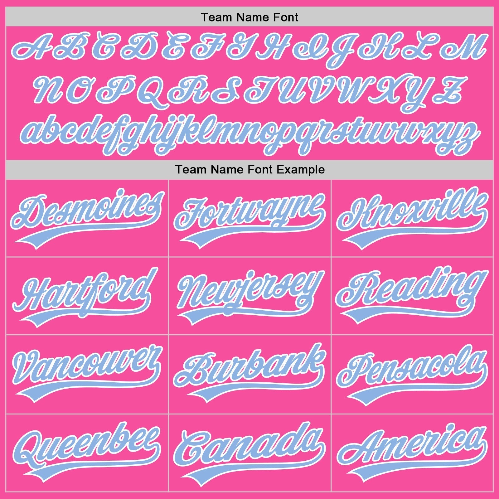 Custom Pink Light Blue-White Authentic Split Fashion Baseball Jersey baseball jersey product view 4