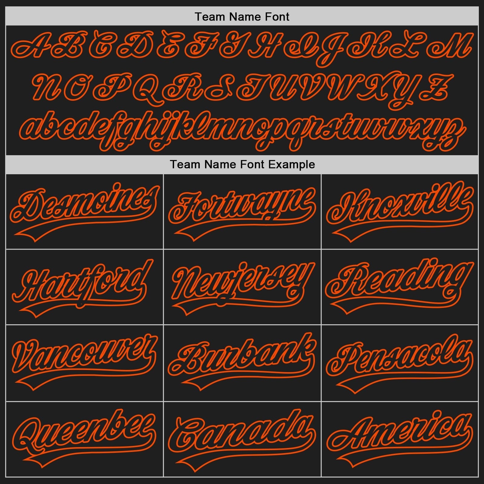 Custom Black Black White-Orange Authentic Split Fashion Baseball Jersey baseball jersey product view 4