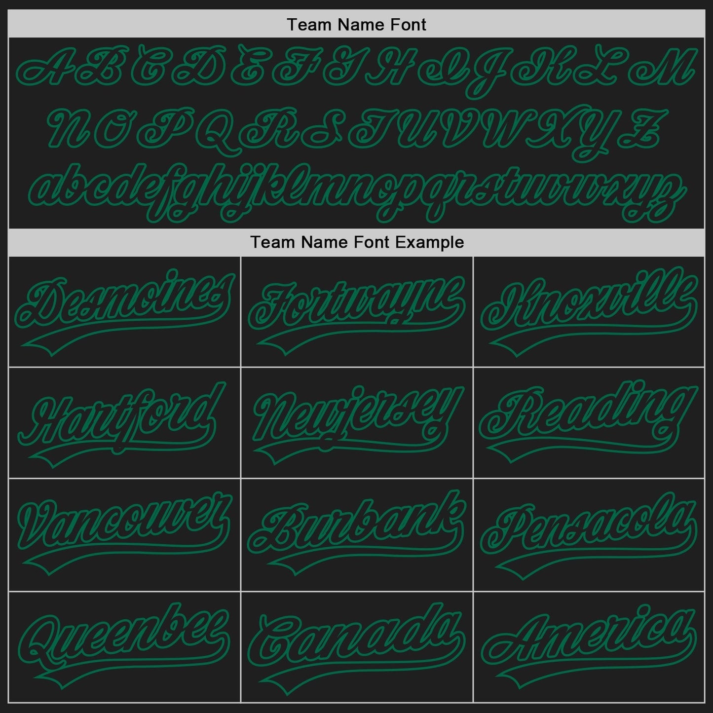 Custom Black Black White-Kelly Green Authentic Split Fashion Baseball Jersey baseball jersey product view 4