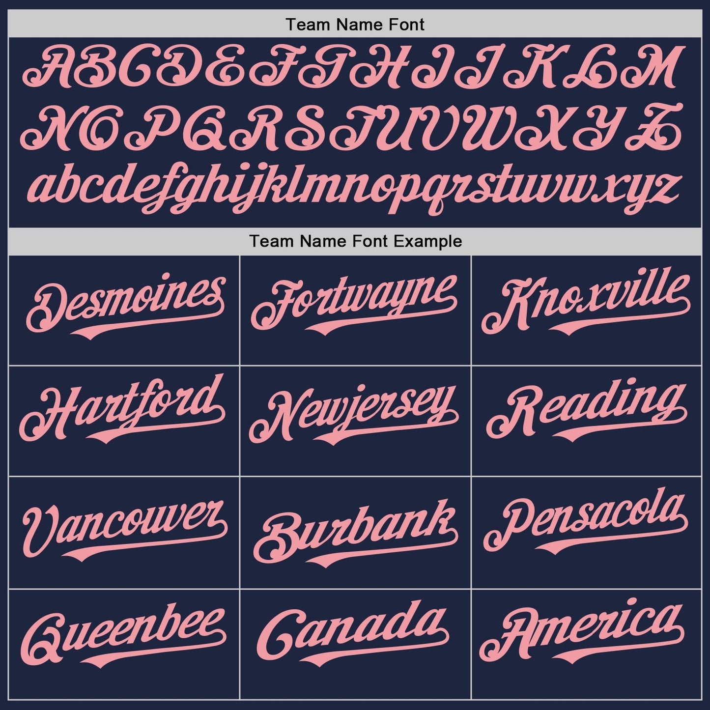 Custom Navy White-Medium Pink Pinstripe Authentic Split Fashion Baseball Jersey baseball jersey product view 4