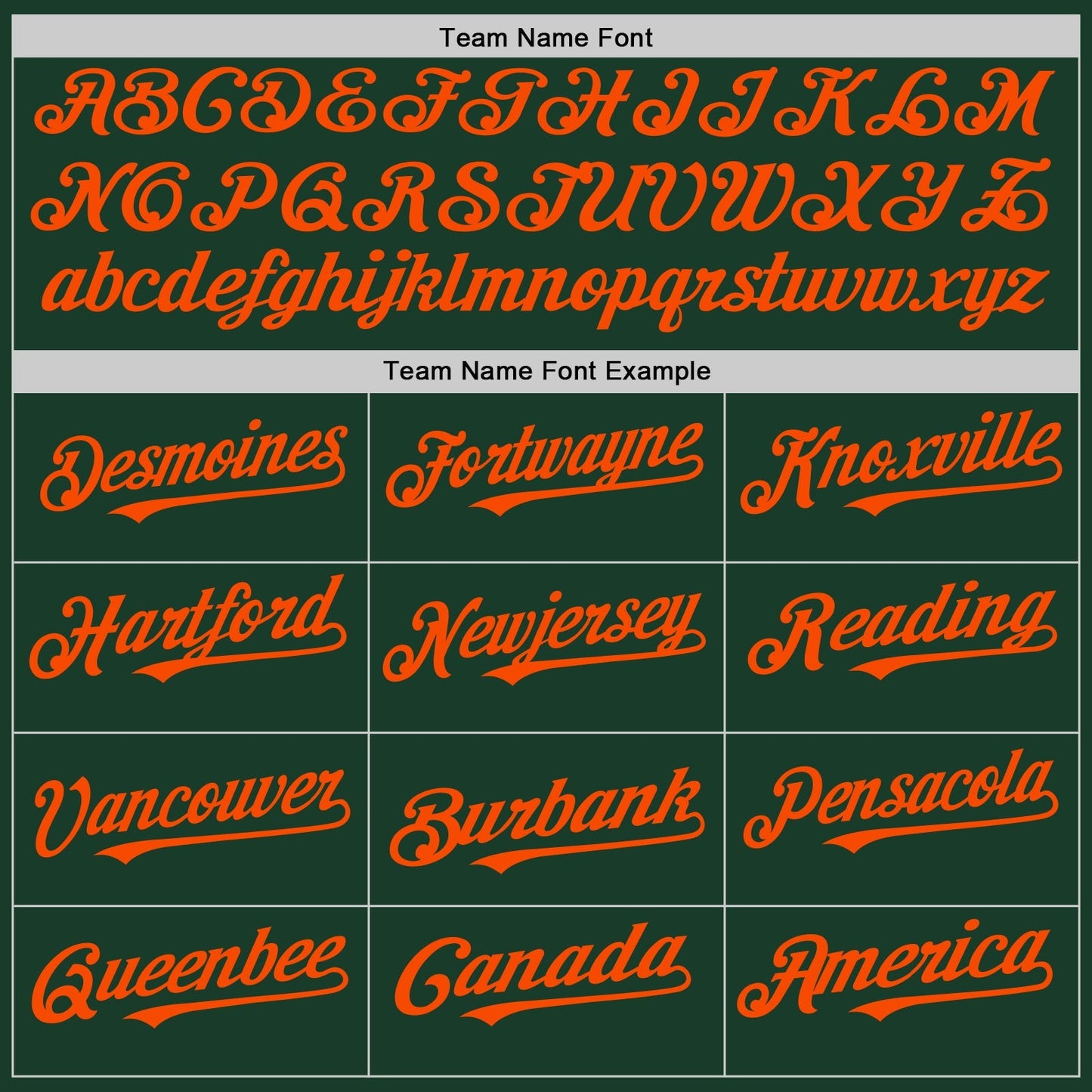 Custom Green White-Orange Pinstripe Authentic Split Fashion Baseball Jersey baseball jersey product view 4
