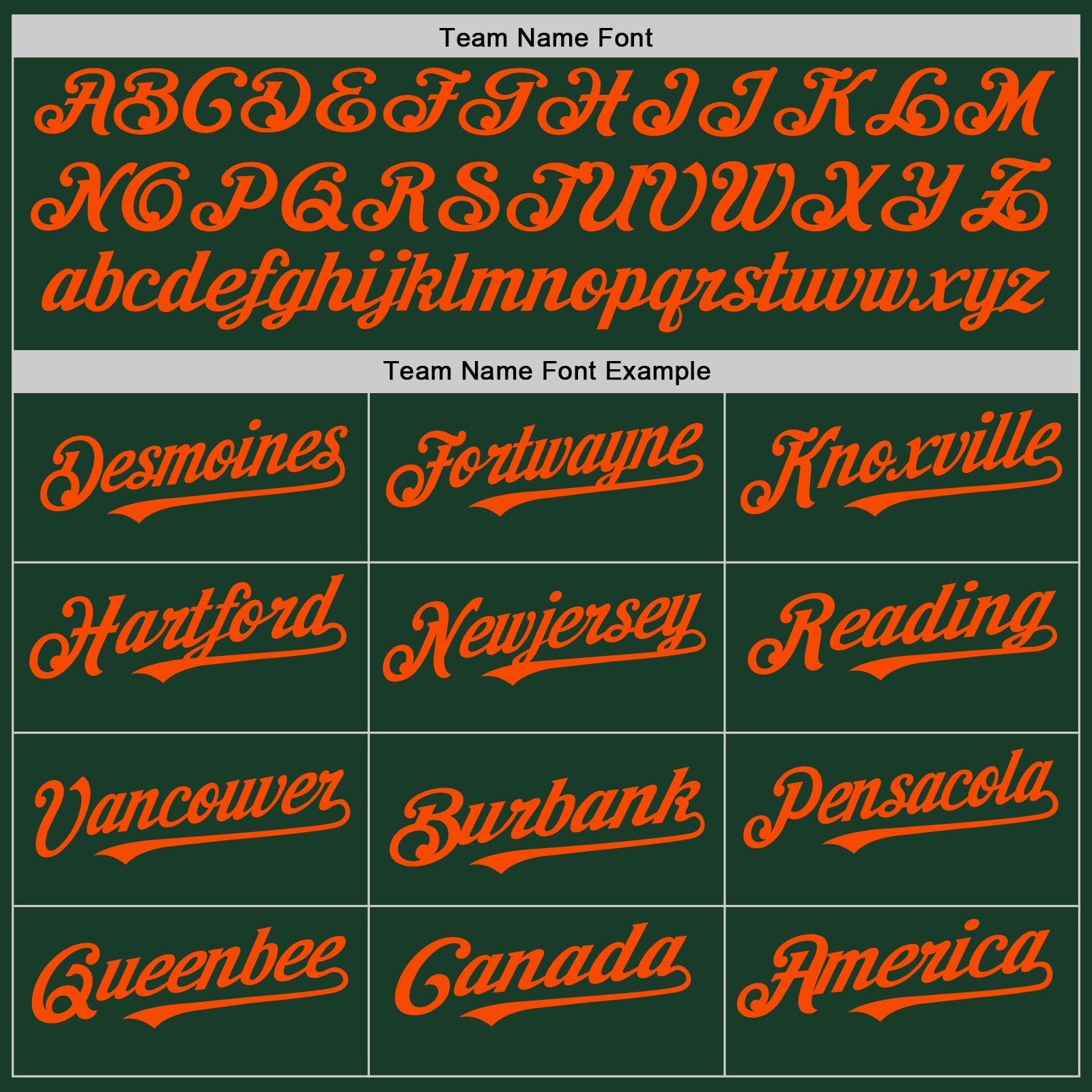 Custom Green White-Orange Pinstripe Authentic Split Fashion Baseball Jersey baseball jersey product view 4