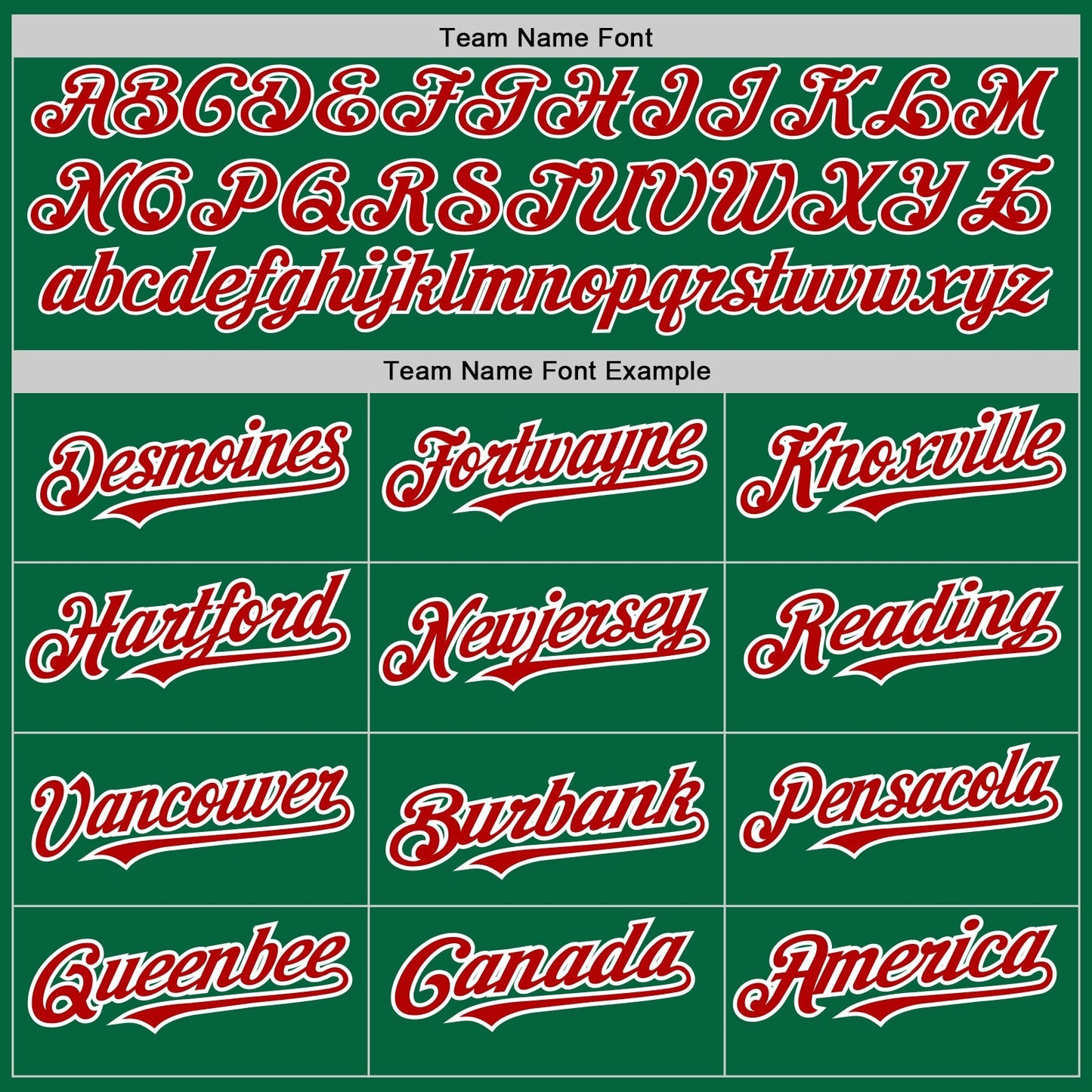 Custom Kelly Green White-Red Pinstripe Authentic Split Fashion Baseball Jersey baseball jersey product view 4