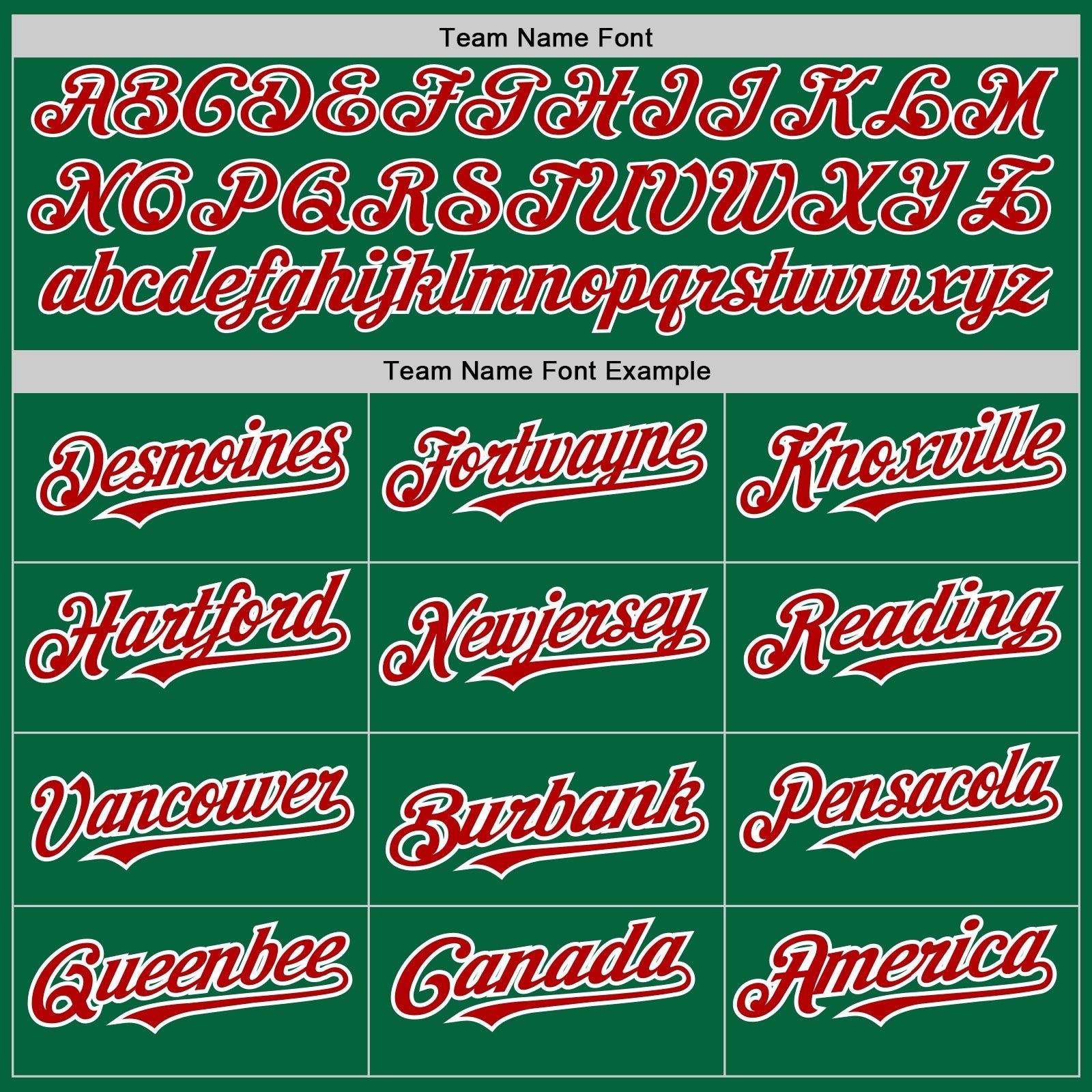 Custom Kelly Green White-Red Pinstripe Authentic Split Fashion Baseball Jersey baseball jersey product view 4