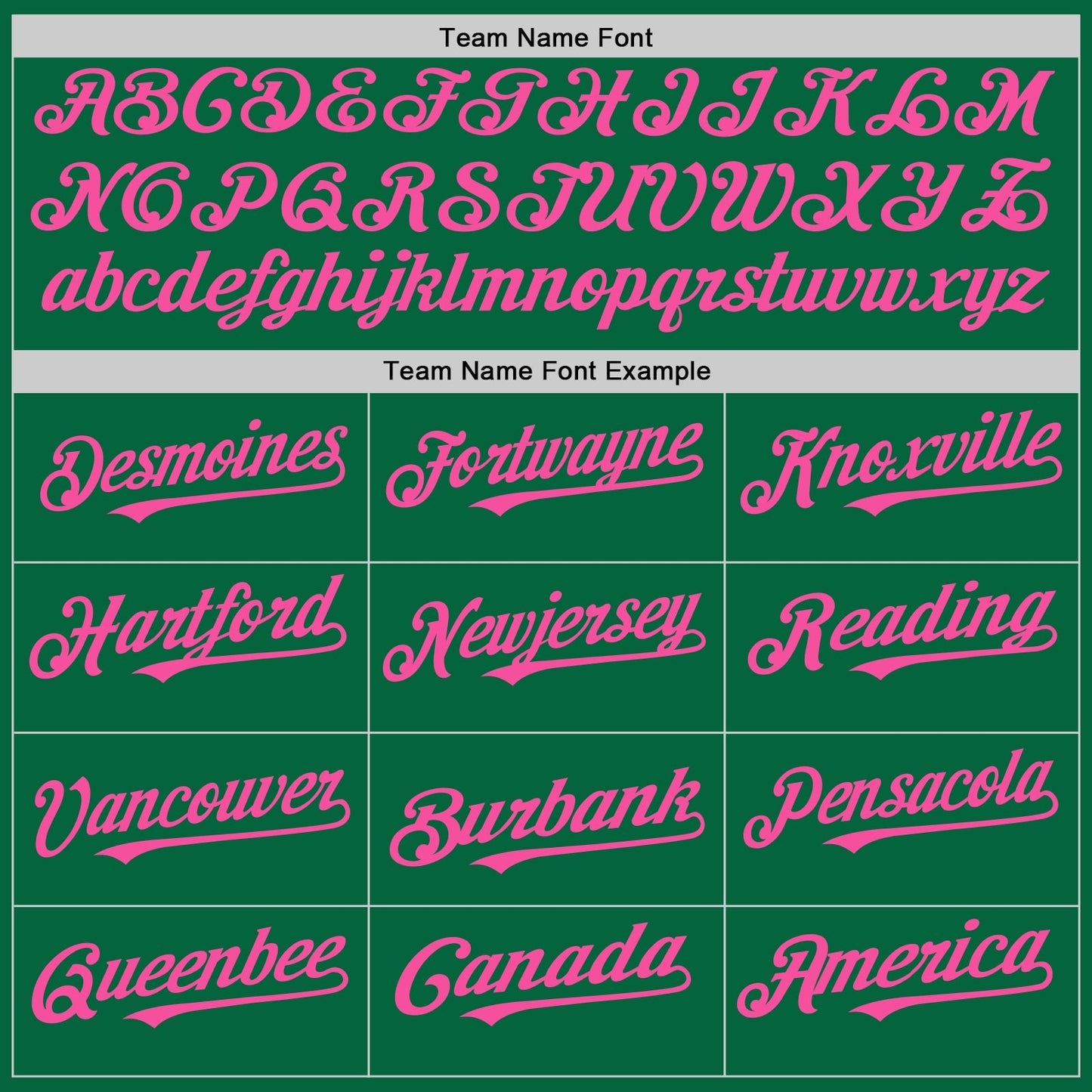 Custom Kelly Green White-Pink Pinstripe Authentic Split Fashion Baseball Jersey baseball jersey product view 4