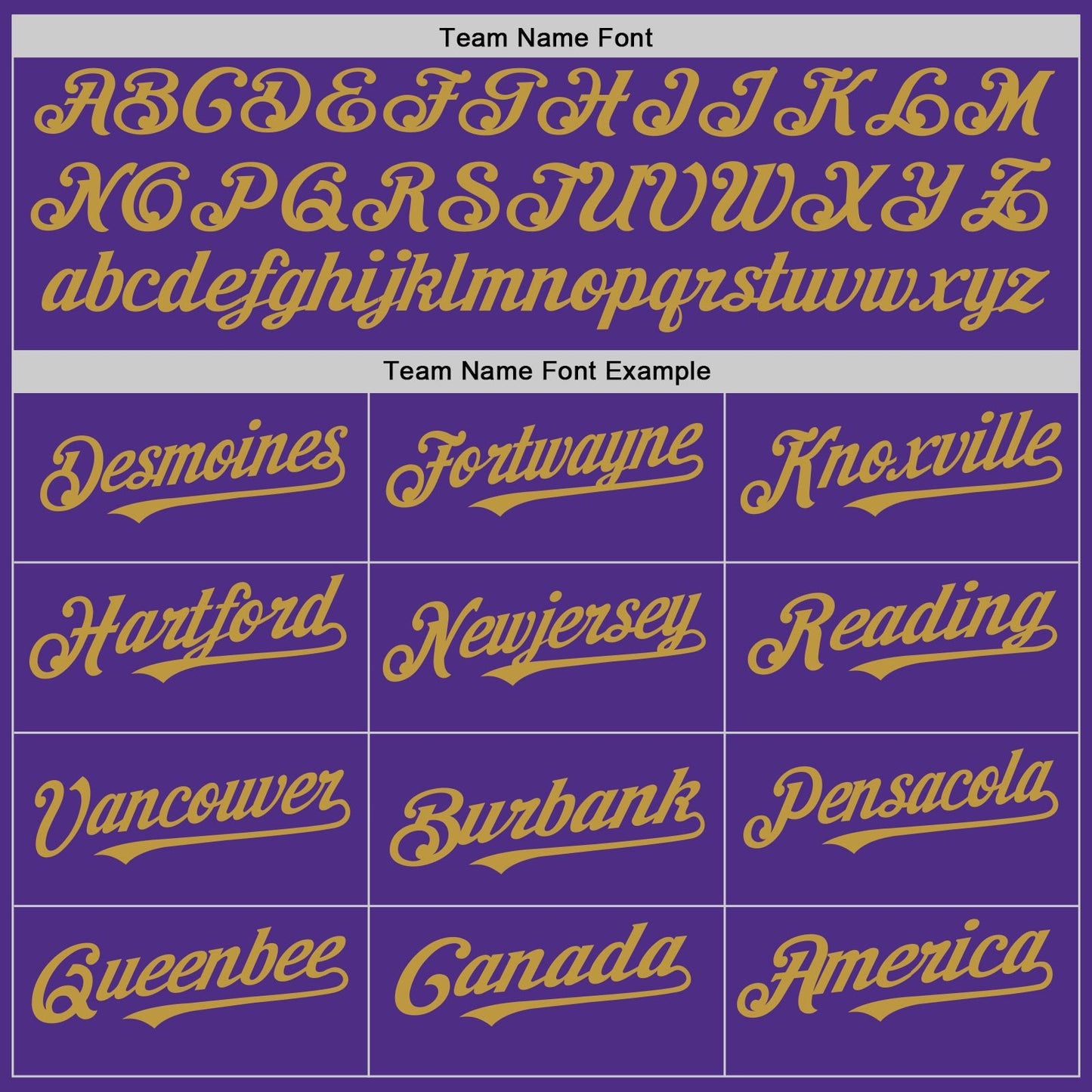 Custom Purple White-Old Gold Pinstripe Authentic Split Fashion Baseball Jersey baseball jersey product view 4
