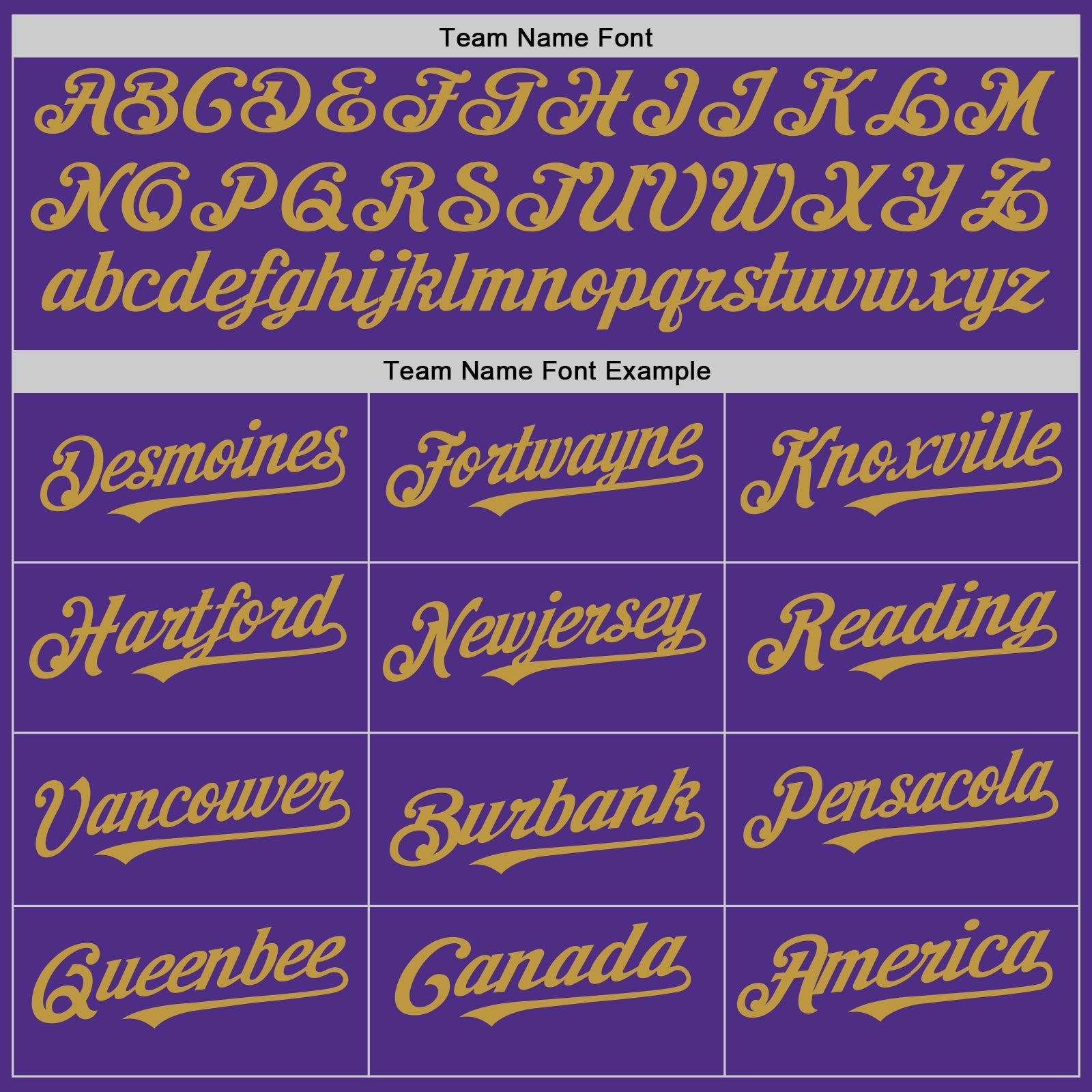 Custom Purple White-Old Gold Pinstripe Authentic Split Fashion Baseball Jersey baseball jersey product view 4