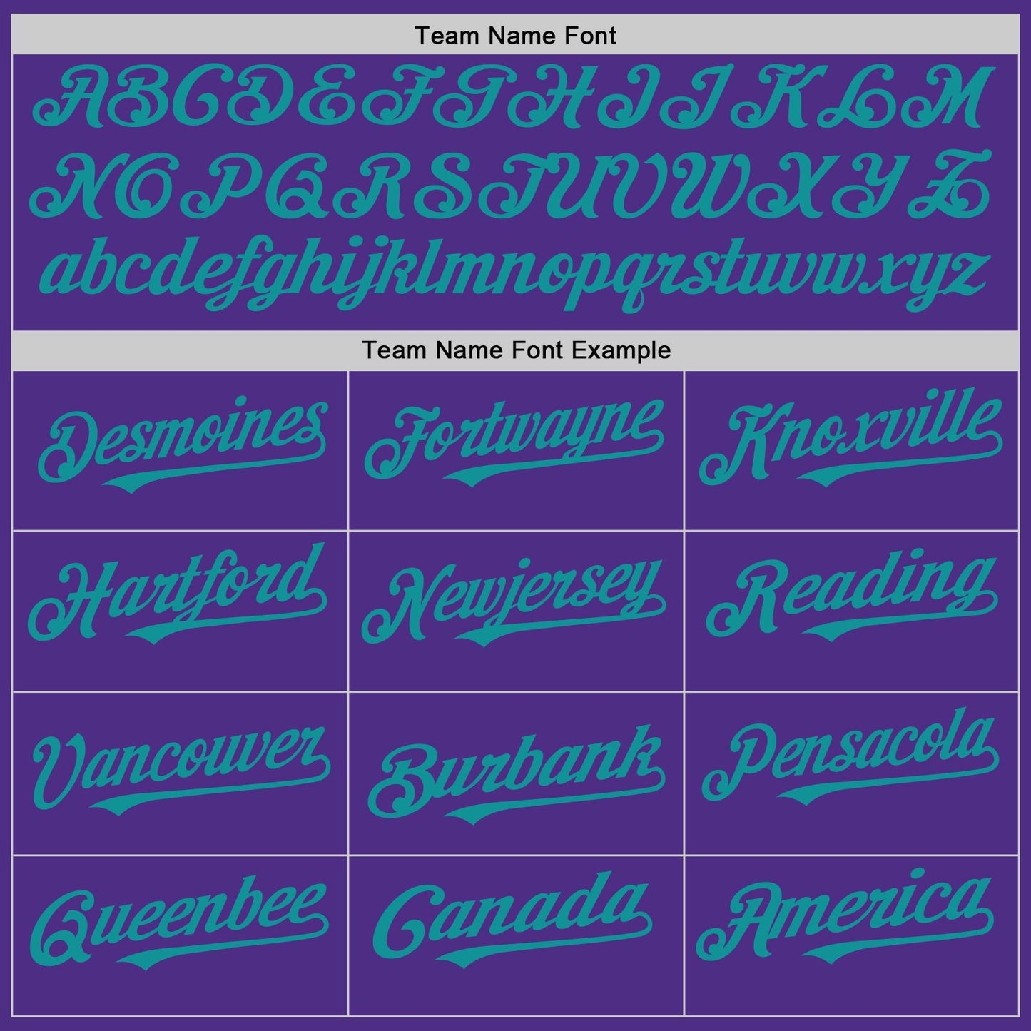 Custom Purple White-Teal Pinstripe Authentic Split Fashion Baseball Jersey baseball jersey product view 4