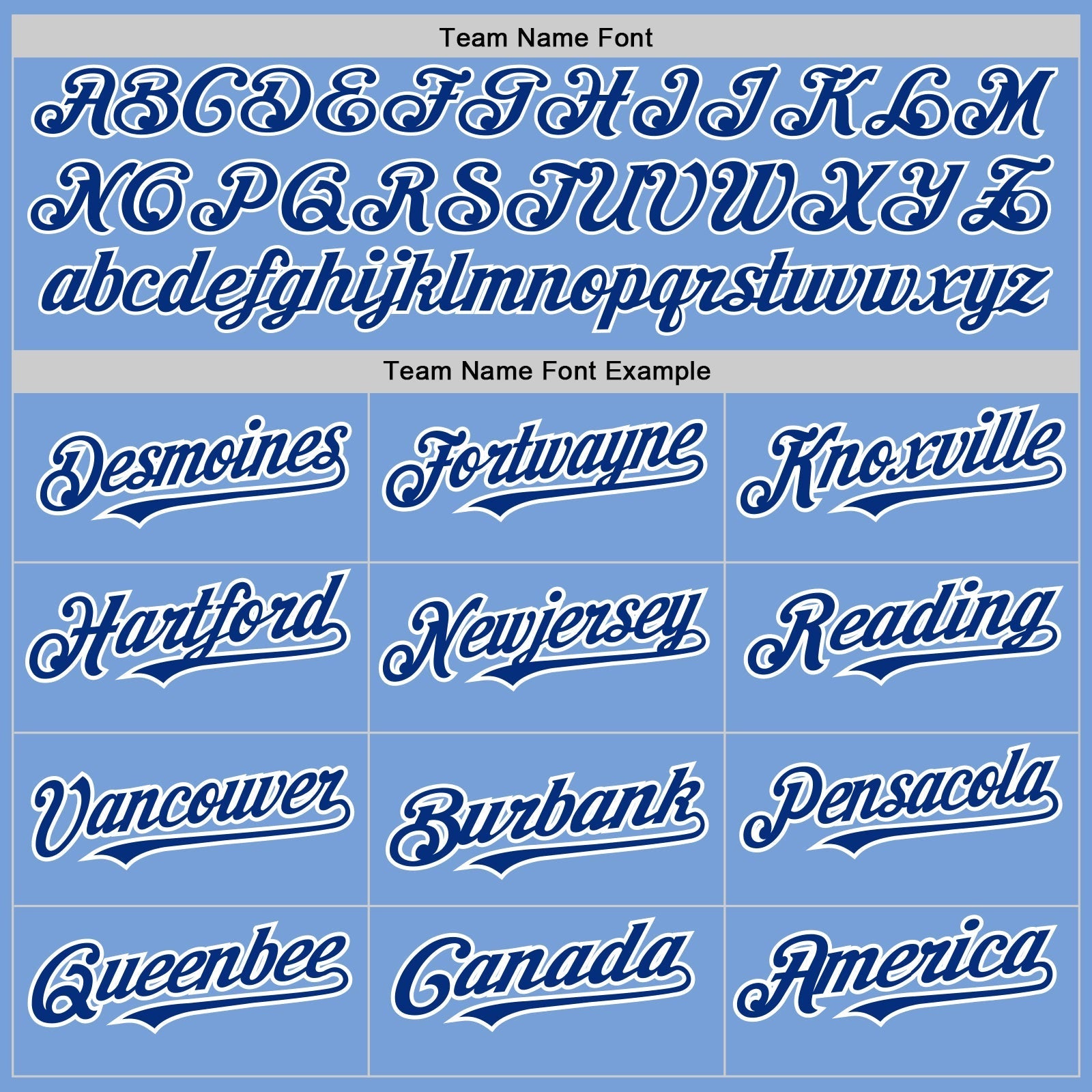 Custom Light Blue White-Royal Pinstripe Authentic Split Fashion Baseball Jersey baseball jersey product view 4