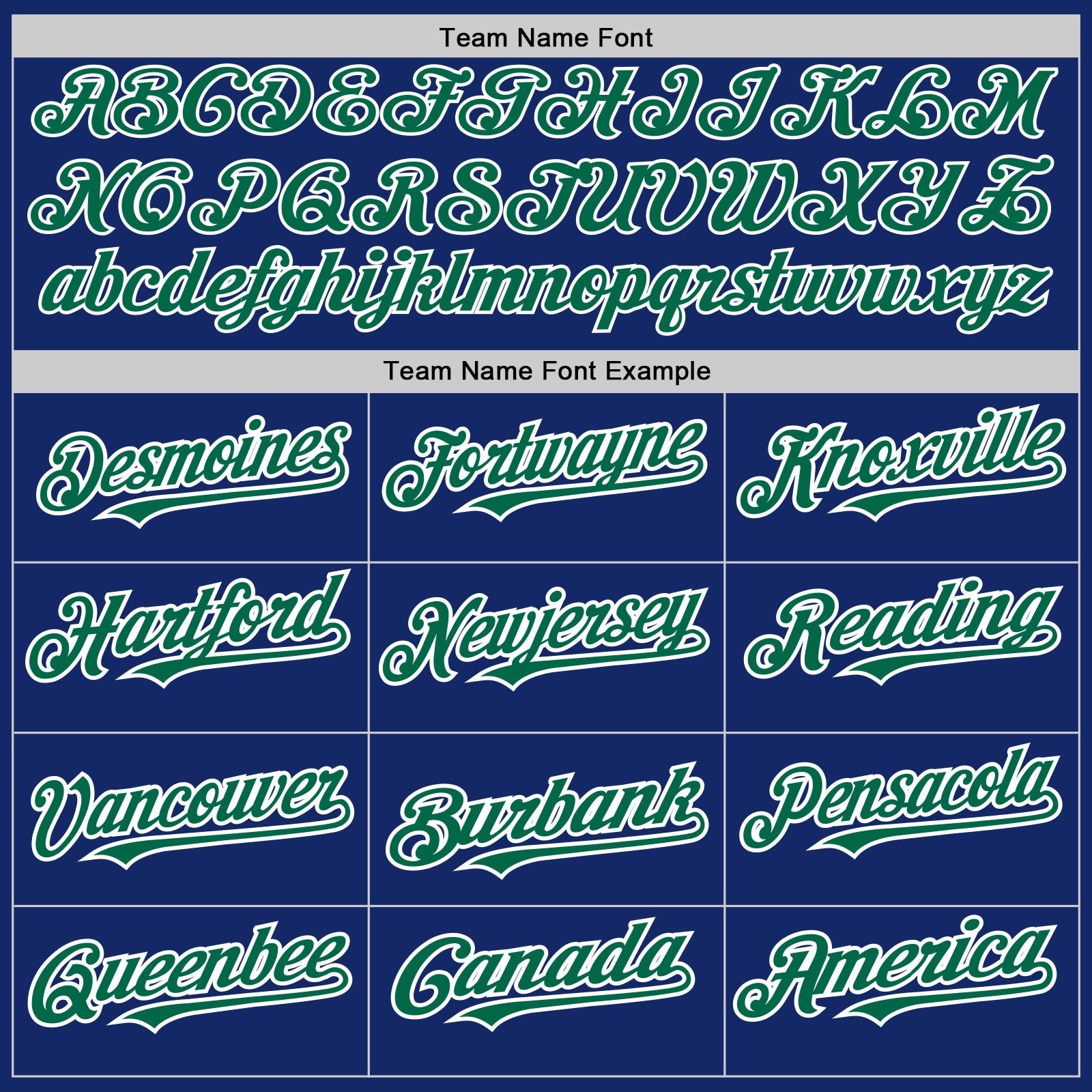 Custom Royal White-Kelly Green Pinstripe Authentic Split Fashion Baseball Jersey baseball jersey product view 4