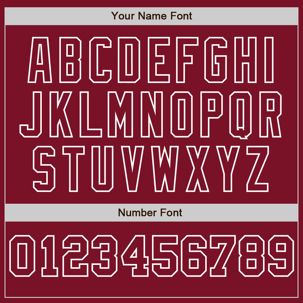 Custom Crimson White-Crimson Pinstripe Authentic Split Fashion Baseball Jersey baseball jersey product view 5