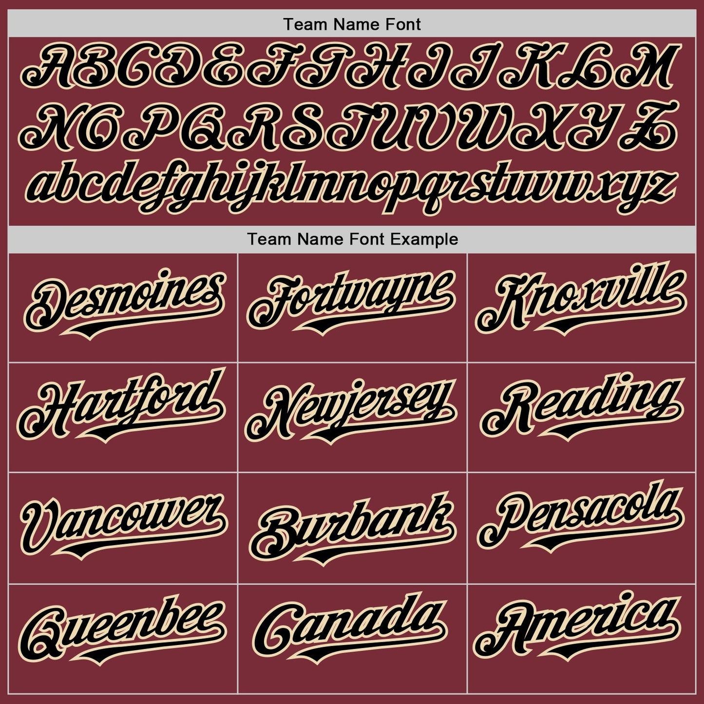 Custom Burgundy Cream-Black Pinstripe Authentic Split Fashion Baseball Jersey baseball jersey product view 4