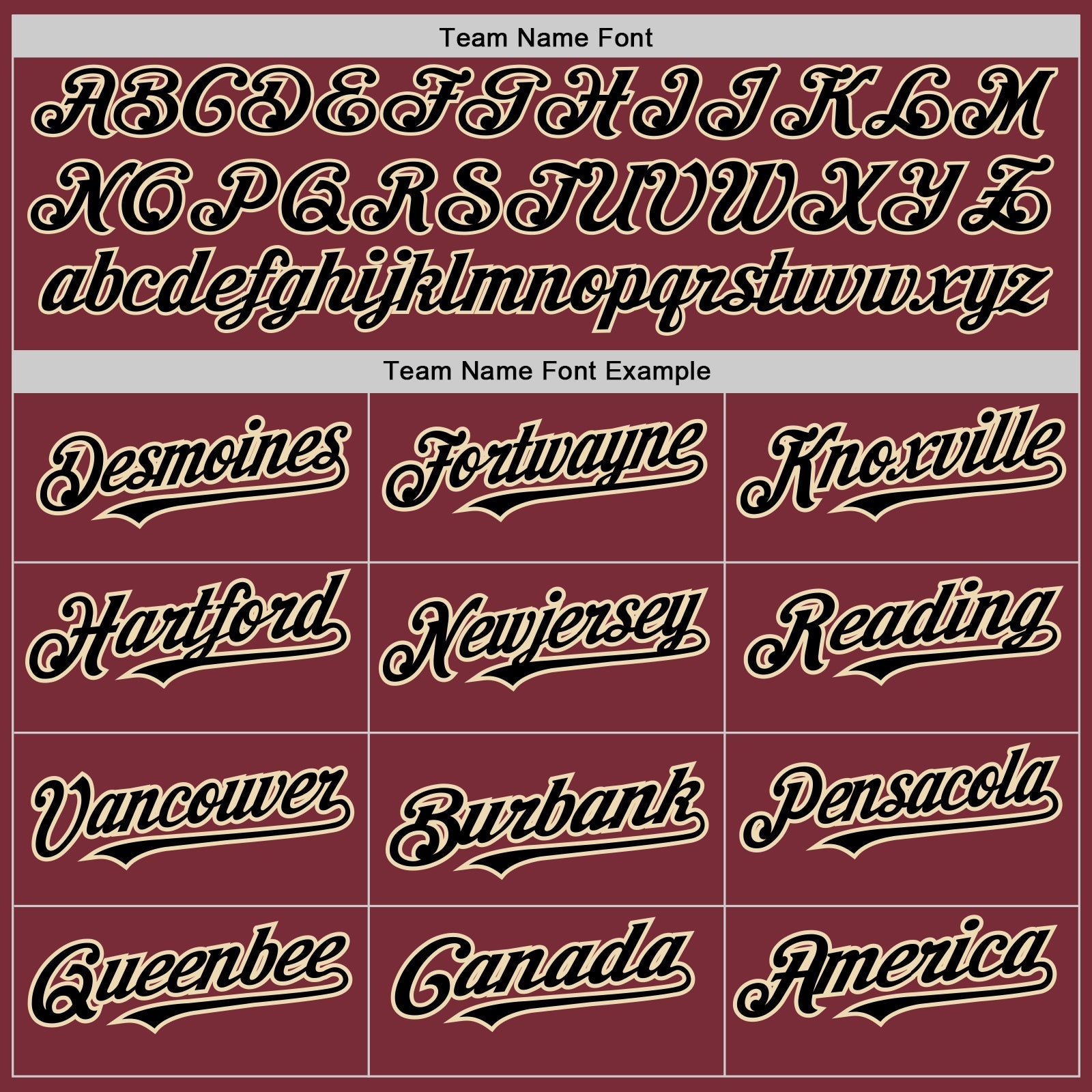 Custom Burgundy Cream-Black Pinstripe Authentic Split Fashion Baseball Jersey baseball jersey product view 4