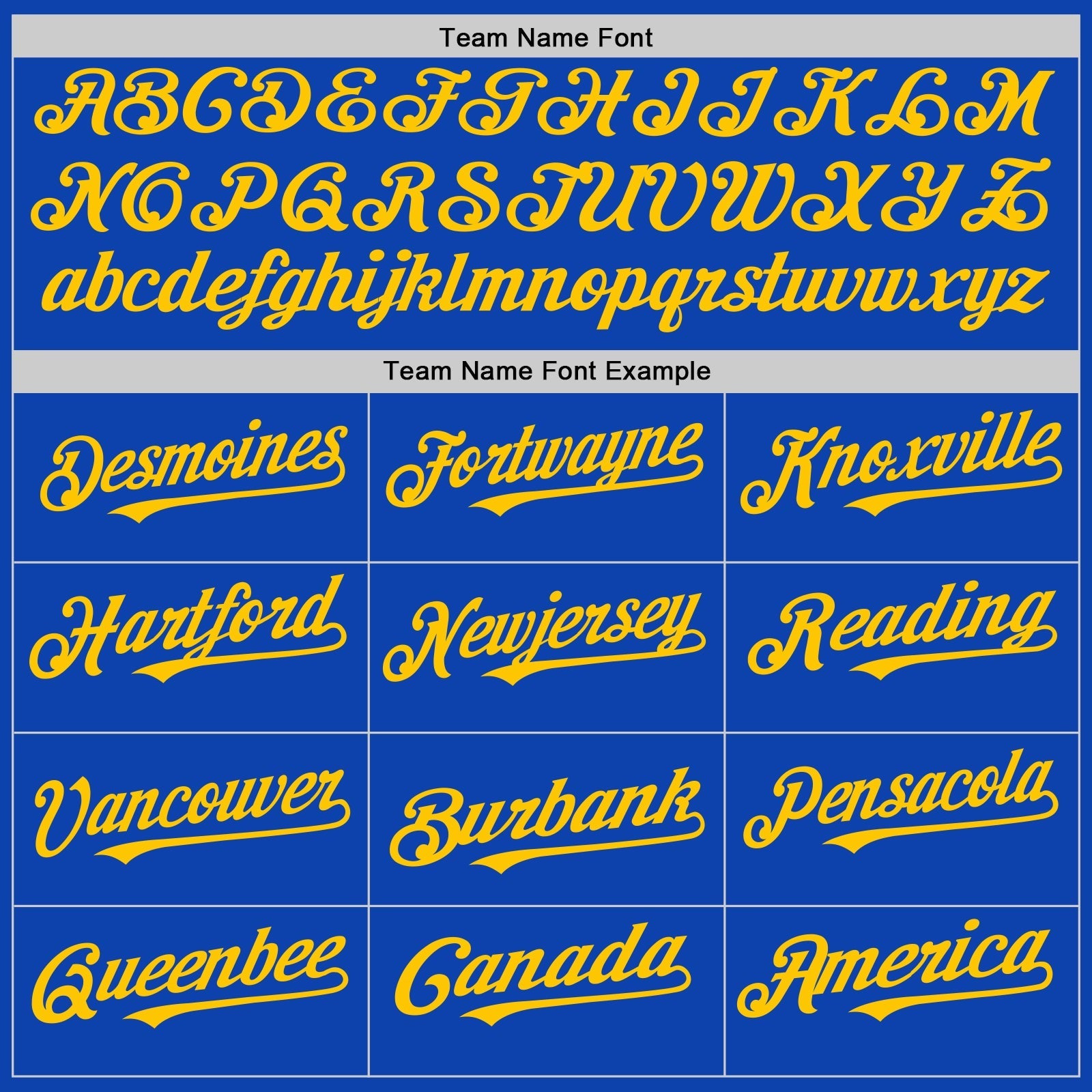 Custom Thunder Blue White-Yellow Pinstripe Authentic Split Fashion Baseball Jersey baseball jersey product view 4