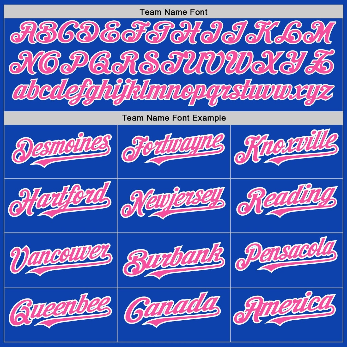 Custom Thunder Blue White-Pink Pinstripe Authentic Split Fashion Baseball Jersey baseball jersey product view 4